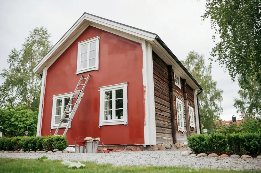 juli r r tt tid f r att m la huset utv ndigt s lyckas du med fasadm lningen i sommar