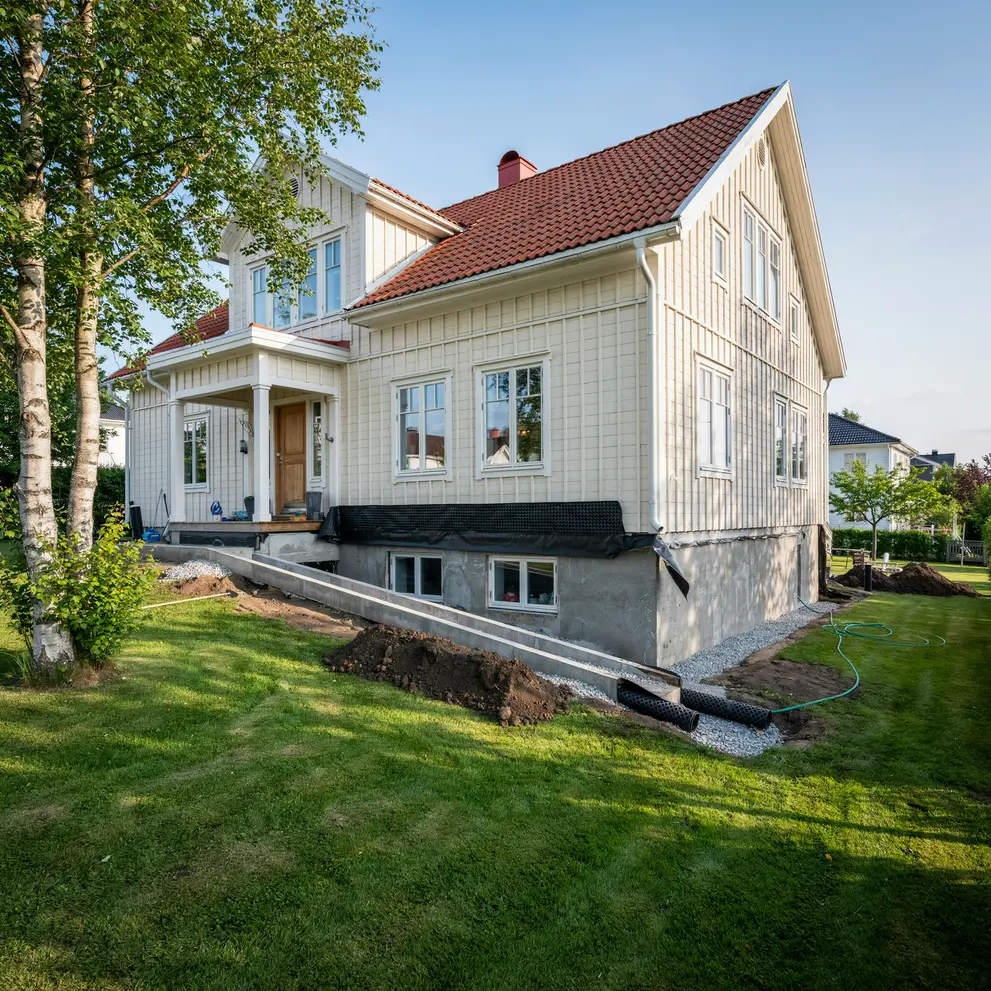 renovera kallare dranera husgrund molnlycke harryda goteborg
